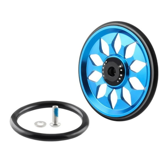 For Brompton Compatible Lightweight Training Wheels With Enhanced Appearance Red Fangkenuo