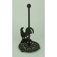 thumbnail image 3 of Cast Iron Standing Rooster Paper Towel Holder, 3 of 3