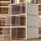 thumbnail image 5 of Caja de almacenamiento Cajón para pantalones Caja de almacenamiento transparente Caja de almacenamiento de ropa para el hogar Armario Armario Caja de almacenamiento de ropa interior de plástico, 5 of 5