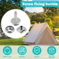 thumbnail image 3 of HLONK 150Pcs Canvas Snap Kit Stainless Steel Snap Fastener Tool Kit Heavy Duty Canvas Snap Button Tool Boat Cover Snaps DIY Snap Button Set for Boat Cover Canvas Furniture, 3 of 10