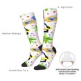 thumbnail image 4 of Logiee Penguins On The Beach Print Gift Stocking Stuffers,Adult Stockings,Novelty Socks,Funny Socks Birthday Running Walking Sleeping, 4 of 6