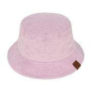 CC Foldable Terry Cloth Bucket Hat