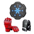 thumbnail image 1 of Máquina de boxeo musical con objetivo de pared, máquina de boxeo musical con guantes de boxeo, entrenador de boxeo para práctica de Taekwondo Fitness Estilo G, 1 of 8