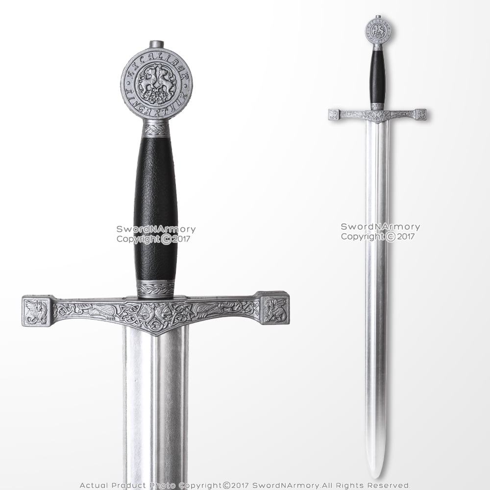 38" Foam Padded Crusader Medieval Excalibur LARP sword Great For Costume NEW 