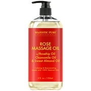 Majestic Pure Rose Massage Oil - 8 fl oz