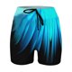 thumbnail image 5 of Gibobby Bañador de Bikini Pantalones cortos de baño para mujer, traje de baño de cintura alta con estampado étnico informal, pantalones cortos de fondo, (Azul,CH), 5 of 5
