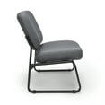 OFM Model 409 Big and Tall Fabric Armless Guest and Reception Waiting