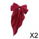 thumbnail image 1 of 2xHelmets Decor Bow Durable decorativo para montar en motocicleta 2 piezas, 1 of 8