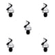 thumbnail image 2 of Vertedor de vino Billuyoard para bebidas Tapón de oliva botellas de champán silicona, 2 of 6