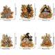 thumbnail image 5 of Painting Refrigerator Magnet Magnets Arte Diamantes Costuletas 6 Piezas Forma Especial Acrílico Navidad para Artesanías Bricolaje Regalo, 5 of 9