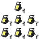 thumbnail image 4 of Mini luz COB de trabajo, 4 modos, llavero LED, linterna para acampar al aire libre, 1 unidad, 4 of 7