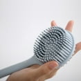 thumbnail image 3 of Silicone Back Scrubber Silicone Body Scrubber Silicone Shower Wo KSL, 3 of 5