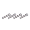 thumbnail image 3 of Tornillos de cabeza hueca hexagonal de acero inoxidable A2, 1,25 mm, paso fino, M10 x 45, 4 unidades, 3 of 14