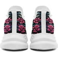 thumbnail image 3 of Coolcustomize Women's Skull & Rose Running Shoes Trendy Floral Sneakers with Cool Design Comfort Breathable Mens Athletic Gym Walking Shoes, 3 of 7