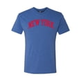 thumbnail image 2 of Wild Bobby New York NYG American Football Cities | Classic Varsity College Style Fantasy Fan, Trendy Team Streetwear Sports Mens Premium Tri Blend T-Shirt, 2 of 6