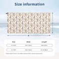 thumbnail image 4 of KLL Retro Rabbit Microfiber Beach Towel Fast Drying,Extra Large 27.5"x55" Sand Free Beach Towel Super Lightweight Towels, 4 of 5