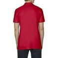 thumbnail image 3 of Gildan Softstyle Mens Short Sleeve Double Pique Polo Shirt, 3 of 3