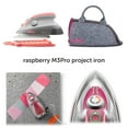 thumbnail image 7 of oliso Carry Bag M3Pro and M2Pro mini Irons - Fits Most mini Travel Size Irons, Ideal for Travel or Storage - Raspberry, 7 of 7