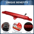 thumbnail image 4 of Luz de freno LED de tercera para Ford para Mustang 2010-2014, carcasa de plástico impermeable roja, 4 of 7