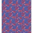 thumbnail image 3 of Ambesonne Animals Duvet Cover Sets, African Cheetahs Pattern, 2-Twin, Coral Plum, 3 of 3