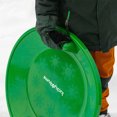 thumbnail image 5 of Lucky Bums Circular Saucer Snow Sled for Winter Sledding, 25", Green, 5 of 5