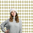thumbnail image 3 of Snowflake Garland Metallic Foil Fringe Curtain Backdrop Decorative Door Window Curtain, 3 of 8