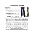 thumbnail image 2 of QELUSQELUS Women Trouser Army Multi Pockets Wide Leg Solid Streetwear Cargo Pant, 2 of 4