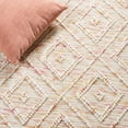thumbnail image 6 of SAFAVIEH Natura Paolo Diamond Area Rug, Ivory/Red, 3' x 5', 6 of 8