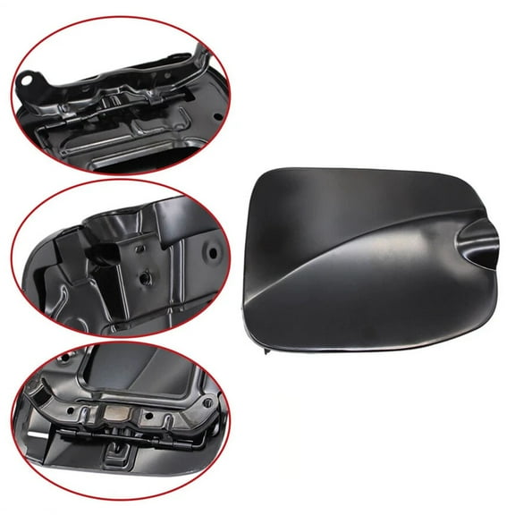 Woudy Fuel Filler Door Cover Fit for 2016-2023 Toyota Tacoma, Gas Fuel Tank Cap Cover 77305-04080