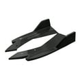 thumbnail image 4 of Rear Lip Splitter Universal Car Side Fins Body Lip Spoiler Chin Skirt Protector, Black, 4 of 7