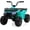 Apple Green, variant on Trilenars 12V ATV Electric 4 Wheeler in Pink with LED Lights,Pink