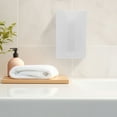 thumbnail image 1 of BESTYASH 2Pcs Adhesive White Wall Mounted Tissue Dispenser Paper Towel Holder for Home Use, 1 of 8