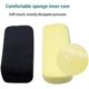 thumbnail image 4 of Paquete de 2 cojines de repuesto para sillas de oficina contemporáneas Almohadillas para reposabrazos de silla ultra gruesas, 4 of 5