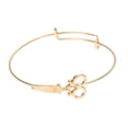 thumbnail image 1 of Sonducket con colgante de diseño de tijeras para mujer a la moda, brazaletes de oro rosa ajustables para chica Simple, regalo para mujer, Ropa, zapatos y accesorios Miscelánea oro Sonducket PS10071-02, 1 of 3