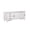 White, variant on Pemberly Row Large Wood 3 Drawer TV Console with Rolling Doors in White