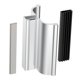 thumbnail image 2 of Accesorios para puertas de ducha con manija para puerta de ducha sin marco, fácil instalación, reemplazo de piezas sólidas para puertas de ducha, 2 of 8