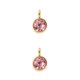 thumbnail image 4 of Piedra de nacimiento Minnieouse Cristal Aleación de Metal Rosado 2Conjunto, 4 of 6