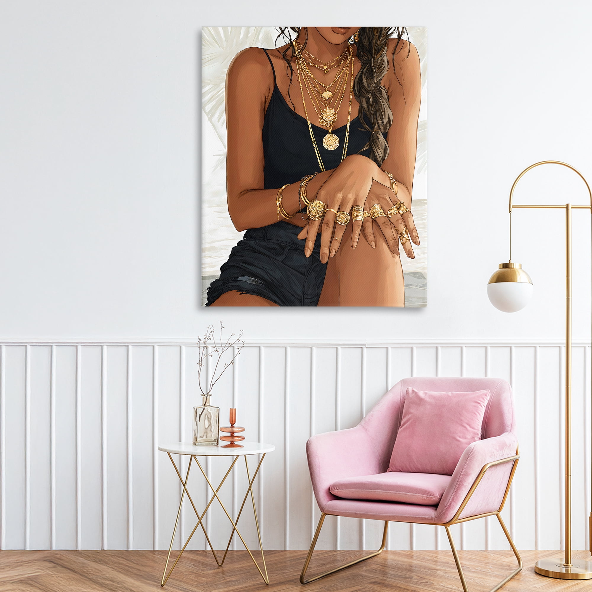 Stupell Industries All The Bling Adornments Canvas Wall Art, design by Franklyn Gregory