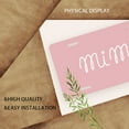 thumbnail image 3 of License Plate, Simple "Mimi" in Pink Decorative Front,Personalized Stainless Steel License Plate Cover For Men Women,12.2" X 6.2", 3 of 7