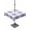 White Light Purple, variant on Outdoor Tablecloth with Umbrella Hole and Zipper, Pink Plaid Waterproof Patio Tablecloth for Dining 60''x84'', Spring Farmhouse Buffalo Checkered Wipeable Table Cover for Picnic BBQ Party Patio