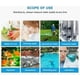 thumbnail image 5 of Medidor de sal de piscina a prueba de agua, medidor de pH digital para el mantenimiento del equilibrio de salinidad y pH de la piscina, la compensación automática de temperatura garantiza lecturas, 5 of 5