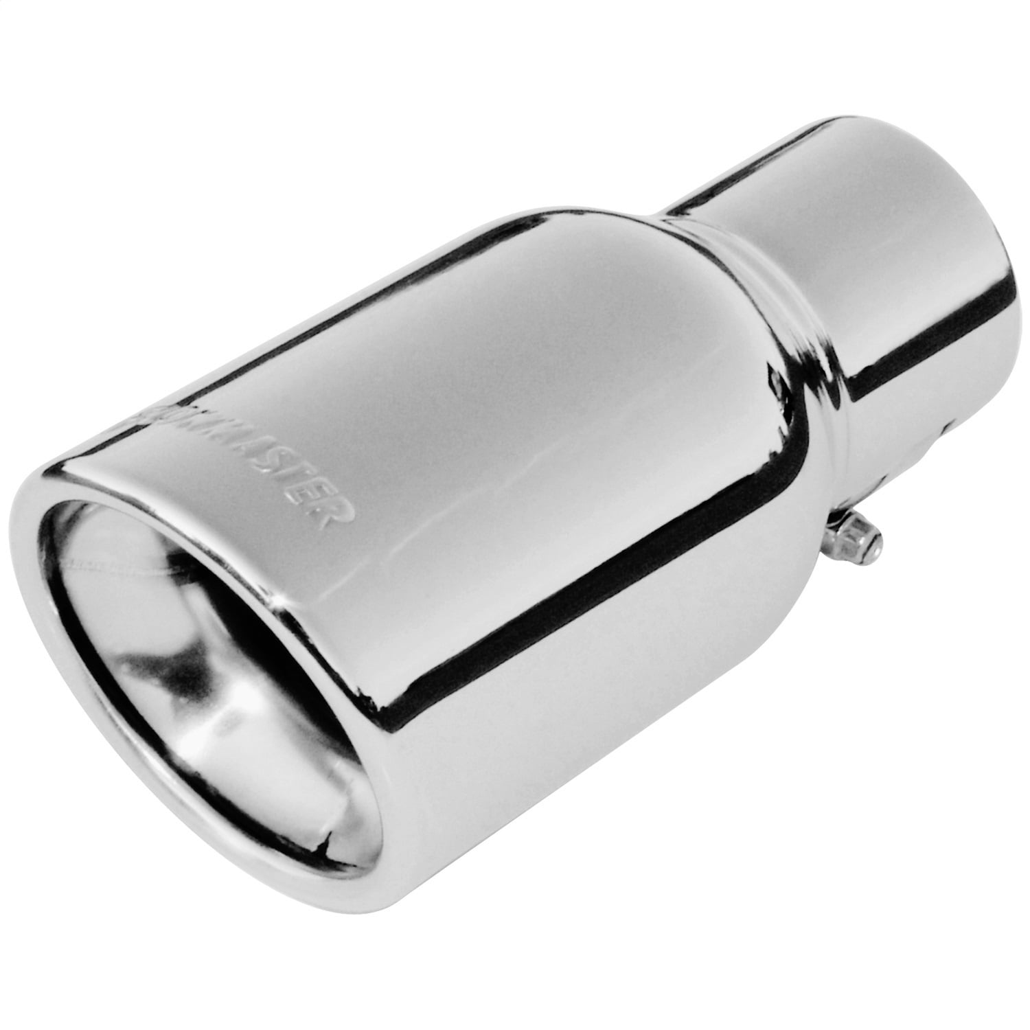 Flowmaster Exhaust Tail Pipe Tip 15375; 2.25" Polished SS Straight Cut
