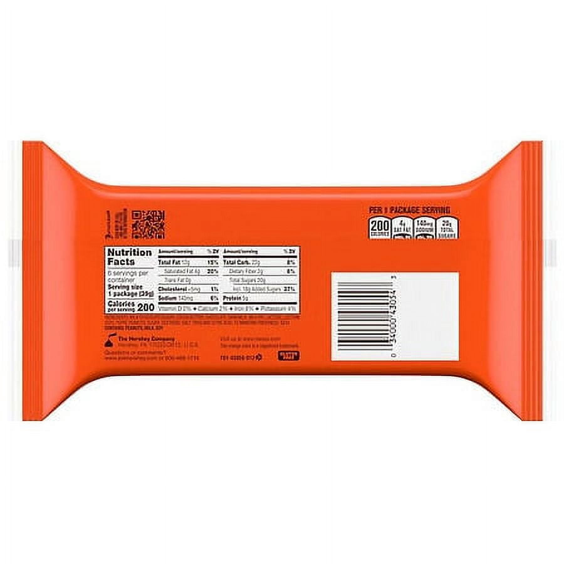 Reese's Cups Candy Milk Chocolate Peanut Butter1.4oz x 6 pack