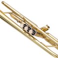 thumbnail image 5 of Topcobe Glarry Brass Trumpet, Trumpet Bb with Pro Case +Care Kit, Gold Trumpet for Standard Student or Beginner, 5 of 10