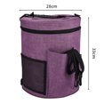 thumbnail image 2 of Bolsa de almacenamiento portátil para agujas de coser DIY bolsa de tejer almacenamiento de hilo ganchos de ganchillo organizador bolsa de hilo, 2 of 6