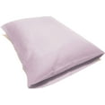 thumbnail image 2 of Egyptian Cotton 600 -TC Luxury 2 PC Pillow Cases Queen Size (20x 30 inches ) Pink Solid Pillow Covers, 2 of 5
