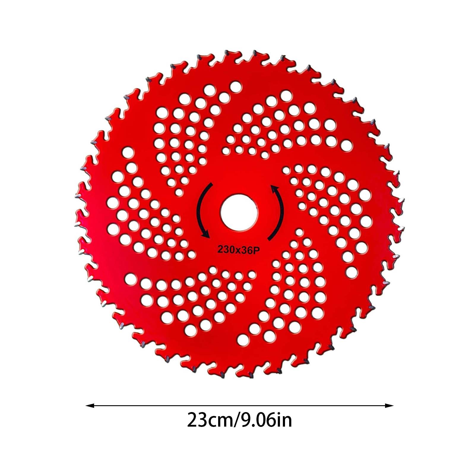 36-tooth Cutting Blade 9-Inch 36-Tooth Carbide Brush Cutter Blades With Universal Adapter Kit - Fits Husqvarna & Stihl 9 Inch Cutting Blade