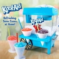 thumbnail image 2 of Máquina de hielo raspado Snow Cone Nostalgia Kool-Aid Retro Blue, 2 of 7
