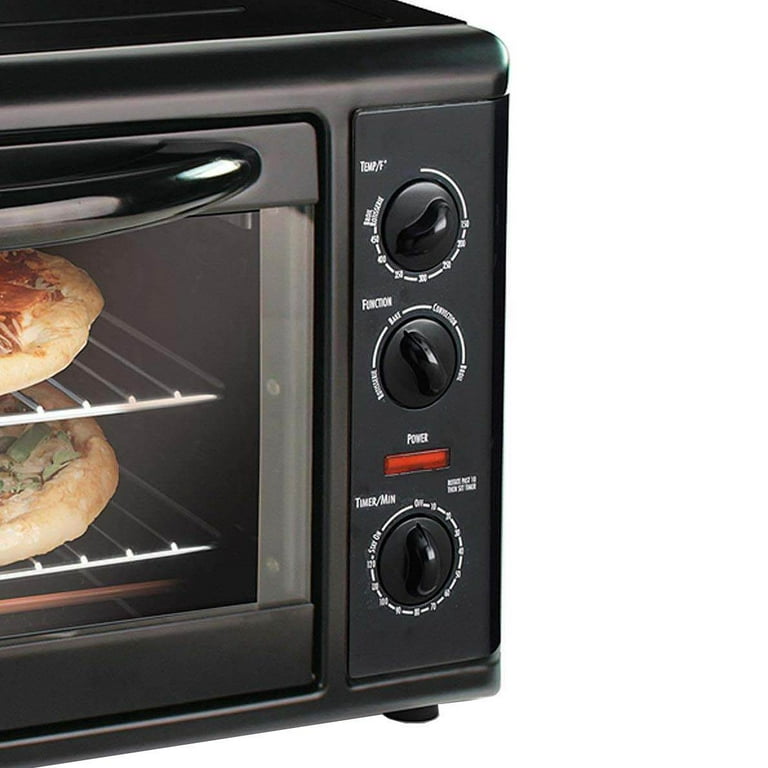 Hamilton Beach 31100 Black Countertop Oven with Convection & Rotisserie 