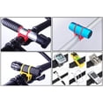 thumbnail image 4 of Soporte para linterna para bicicleta, correa de silicona, correas de goma para atar, banda de silicona para bicicleta, casco con linterna, montaje de luz para teléfono, 5 uds. RV, 4 of 5